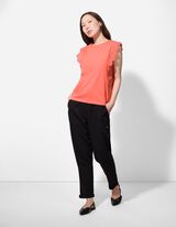 T-Shirt - Lochspitze - hellrot