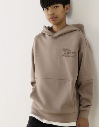 Hoodie - Scuba - Taupe