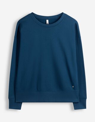 Sweatshirt - Oversized Fit - Dunkelblau