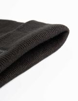 Mütze - Umschlag - schwarz