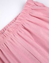 Pyjama Set aus Langarmshirt und Hose  - Print - pink