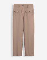 Hose - Slim Fit - Braun