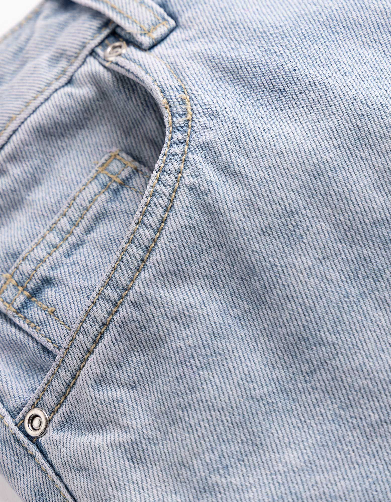Bermuda  - Relaxed Fit - Hellblau
