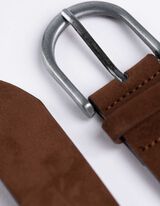 Gürtel - einfarbig - hellbraun