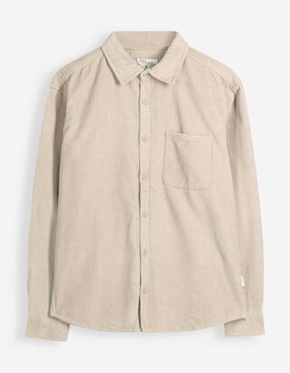 Hemd - Cord - Beige