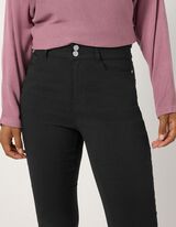 Hose - Skinny Fit - Schwarz