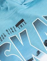 T-shirt - Cappuccio - blu