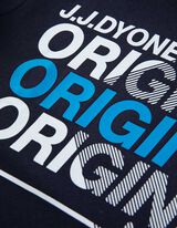 T-shirt - Print - donkerblauw