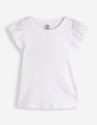 Bluse - einfarbig - wei&szlig;