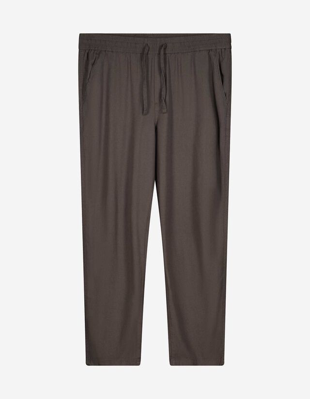 Hose - Leinen-Mix - beige