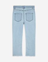 Caprihose - einfarbig - hellblau