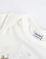 Hosszú ujjú body - Nyomott minta - feher