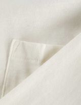 Bluză de corp cu mânecă lungă - Oversized Fit - Alb