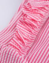 Badpak - Strepen - pink