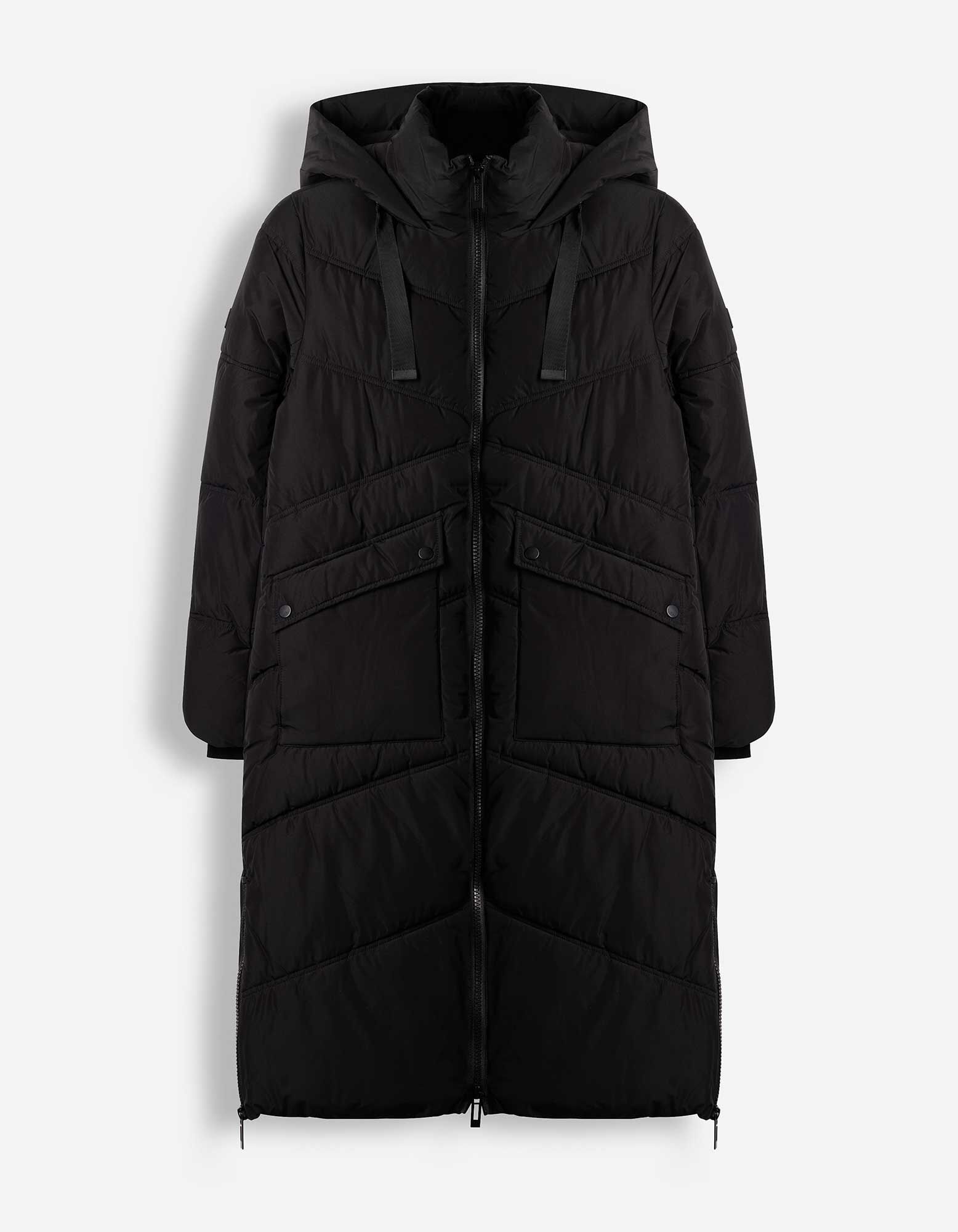 Cappotto trapuntato - Traspirante - Nero
