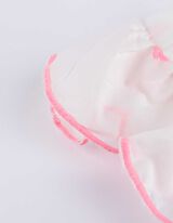 Robe - Motif floral - blanc