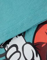 Majica kratkih rukava - Prednji otisak - tirkizna