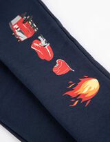 Bėgiojimo kelnės - Su paveikslėliais - tamsiai melynas