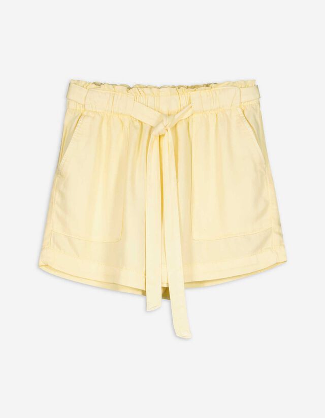 Short - Toucher doux - Jaune clair