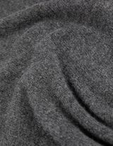 Pletena obleka - Dolžina do teleta - temno siva