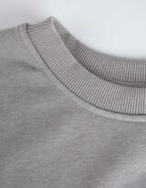 Mikina - skr&aacute;ten&yacute; - seda