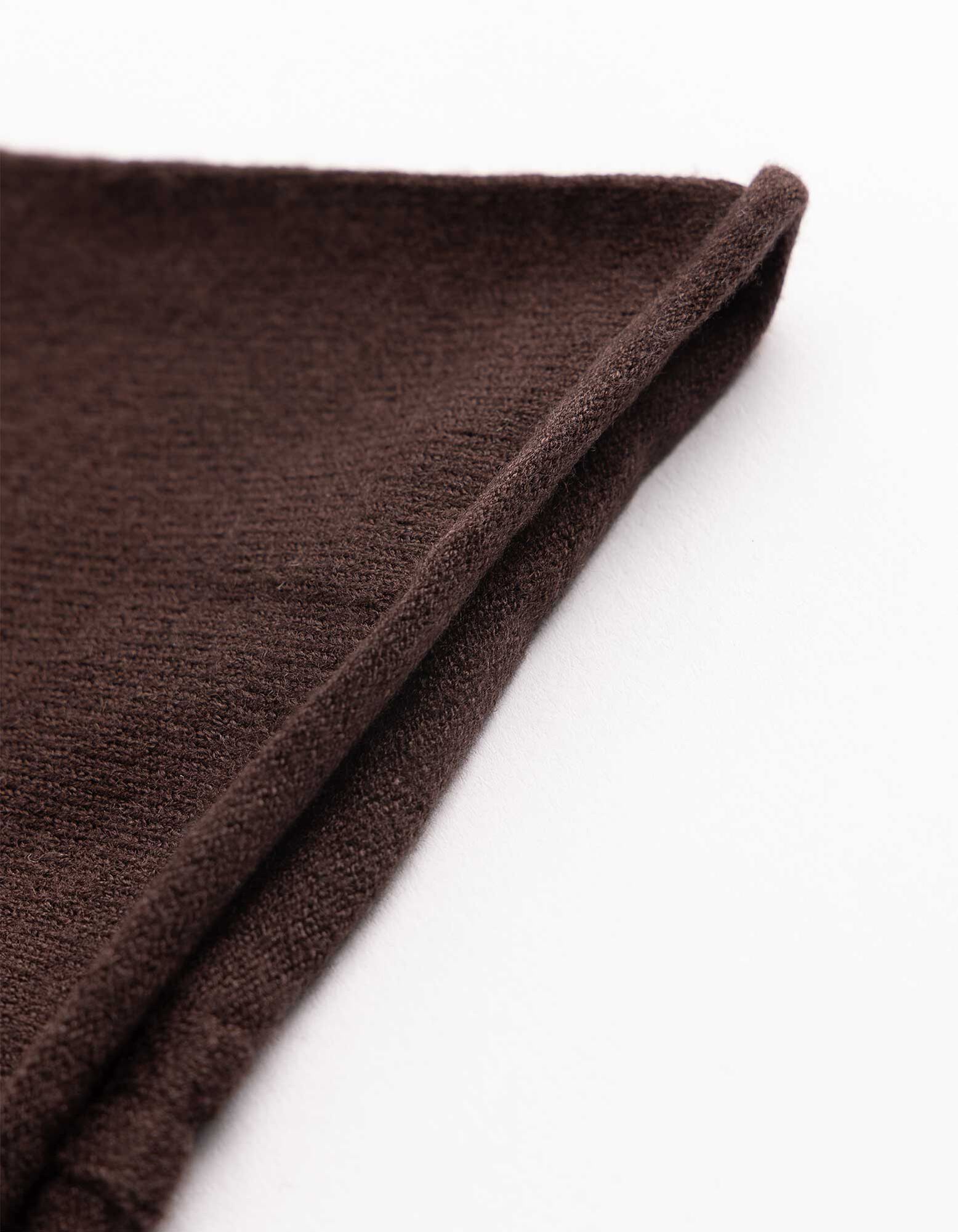 Beanie - einfarbig - Braun