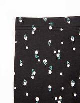 Leggings - Imprimeu allover - Gri inchis