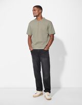 Poloshirt - Polokragen - hellgr&uuml;n