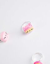 Anello - Confezione da 4 pezzi - argento