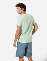 T-shirt - Print - Mintgroen