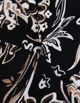 Motief all-over - zwart