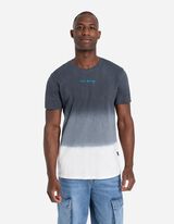 Marškinėliai - Dip Dye - tamsiai pilkas