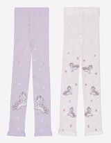 Mädchen Leggings - 2er-Pack  