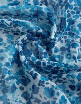 Silmussall - lilleline muster - sinine