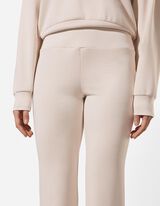 Hose - einfarbig - beige