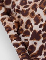 Bikiinitopp - Leopardimuster - pruun