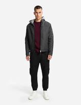 Cargo nadrág - Derekán húzózsinórral - fekete