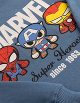 Sweatshirt - Spiderman - blauw