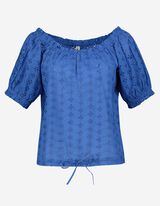 Damen Blusenshirt - Lochspitze 