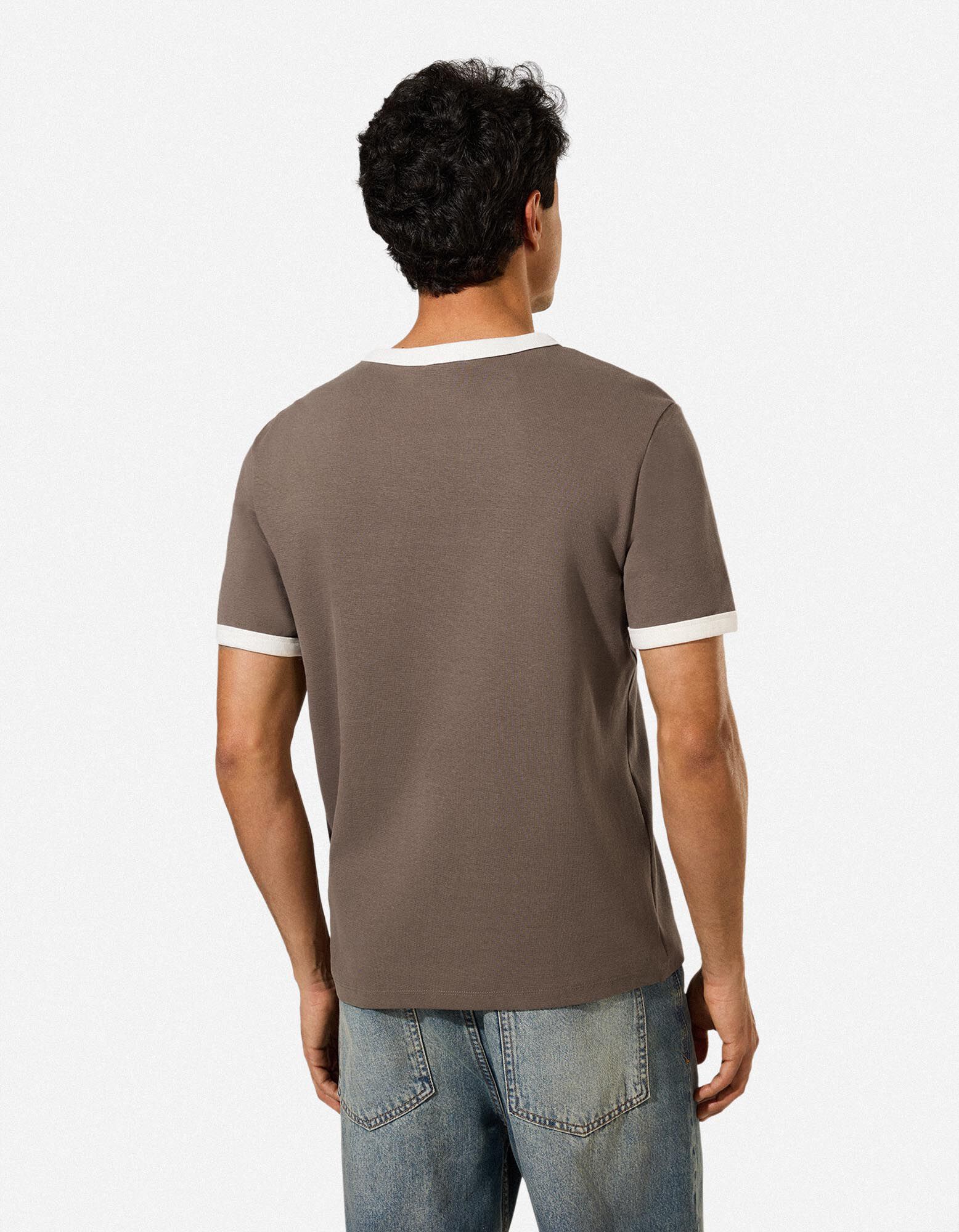 T-Shirt - Regular Fit - Braun