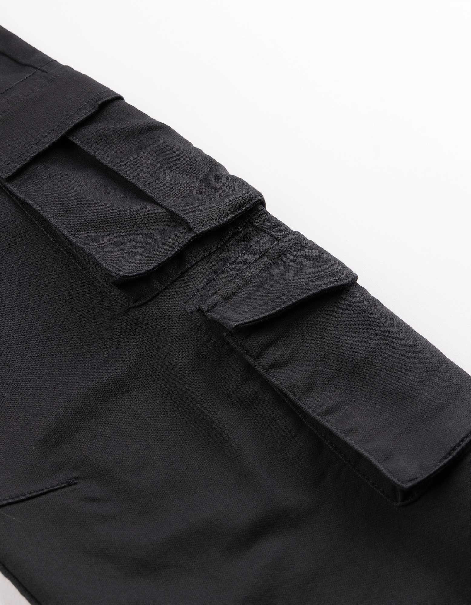 Cargohose - Loose Fit - Dunkelgrau