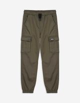 Cargohose - Relaxed Fit - dunkelgrün