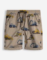 Short - Motif all-over - beige