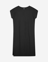 Kleid - einfarbig - schwarz
