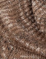 Dlouhý pulovr - Rolákový límec - béžová