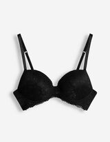 Push-up-bh - met beugel - zwart