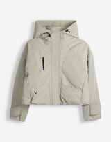 Outdoorjacke - Windabweisend - Khaki