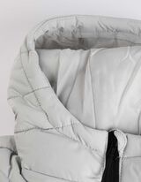 Prešívaná bunda - Vodoodpudivá - svetloseda