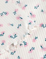 pižamos rinkinys: marškinėliai ir kelnės - Raštų mišinys - baltas