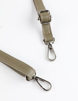 Borsa a tracolla - Scomparto per monete con zip - verde